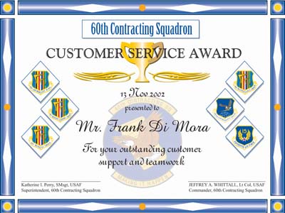 CONTRActing Customer Ser