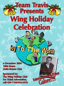 holiday party flyer